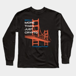 Bridges BRG.X Golden Gate Cryptocurrency Long Sleeve T-Shirt